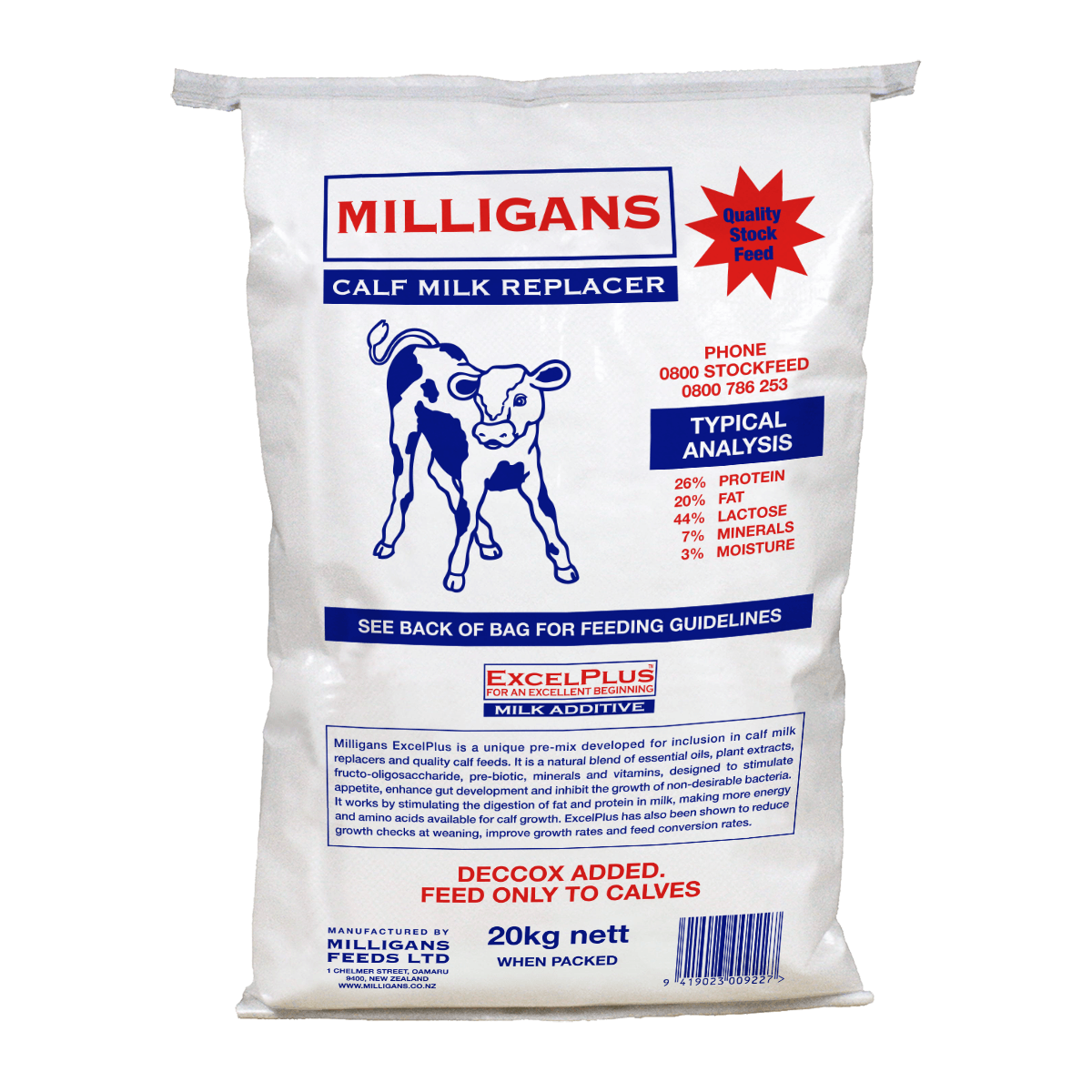 Calf Milk Replacers Milligans Food Group
