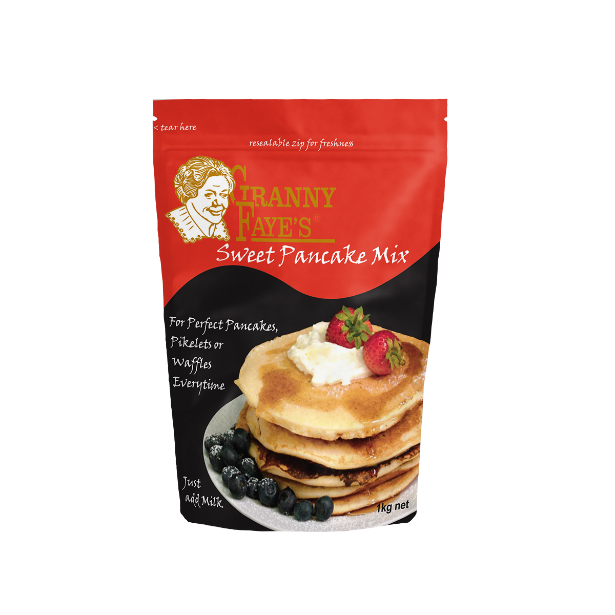Sweet Vanilla Pancake Mix 10x1kg Milligans Food Group