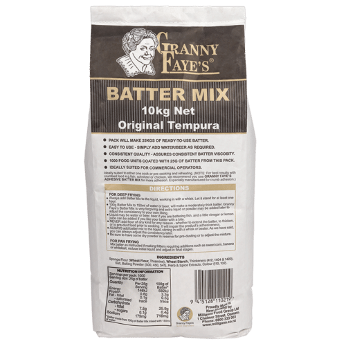 Granny Faye's Tempura Battermix 10kg
